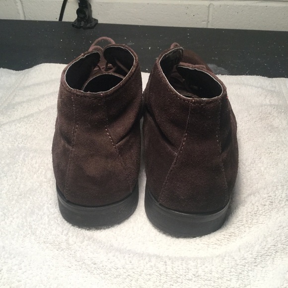 Calvin Klein Brown Suede Boots - Picture 5 of 6
